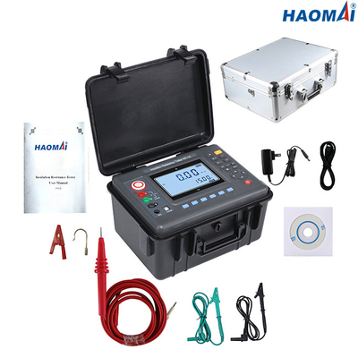 équipement d'essai de résistance d'isolation de 15kV Megohmmeter 50Hz imperméable